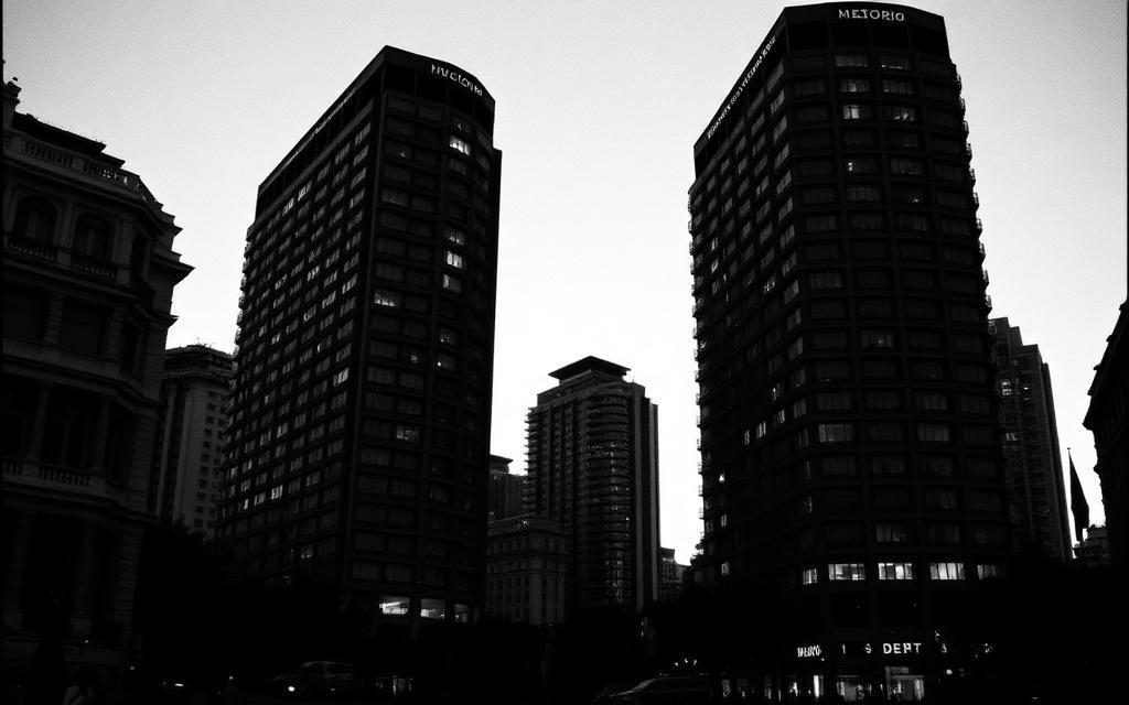 Madrid towers at dusk, illustrating the Bankia listing proceedings