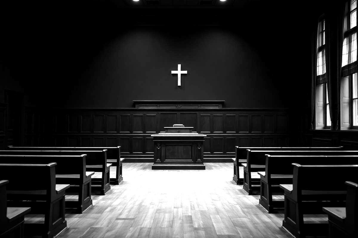 Empty Nordic courtroom, illustrating the Swedish appeals court judgment